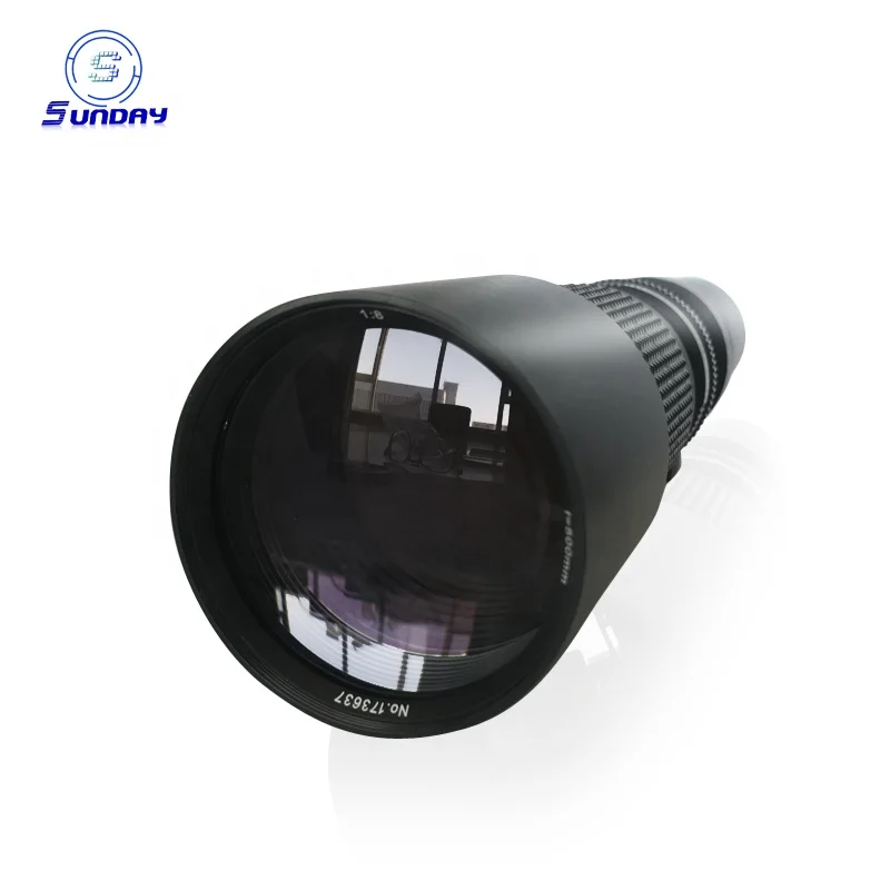 

500mm F8-32 Telephoto Lenses For Canon 5D Mark III II 70D 60D 7D 6D 700D 600D, Black