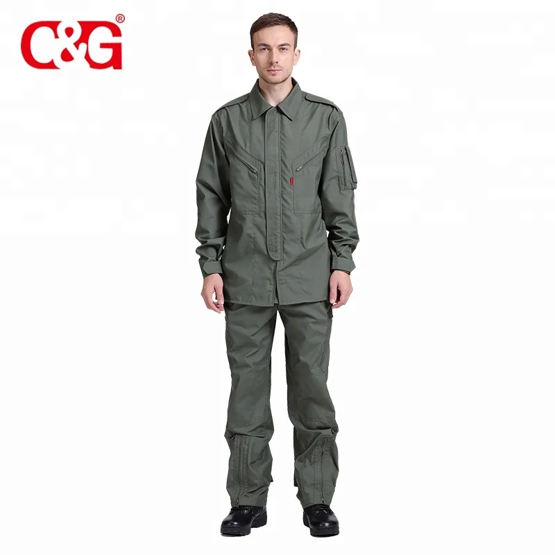 

C&G Aviation Military Green Flight Suits for sale, Sage green