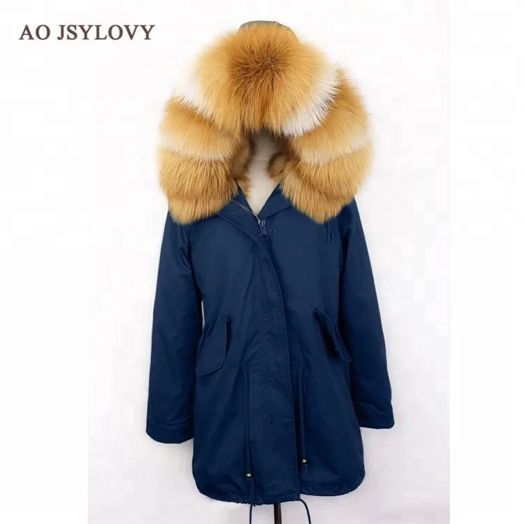 coat with large fur hood