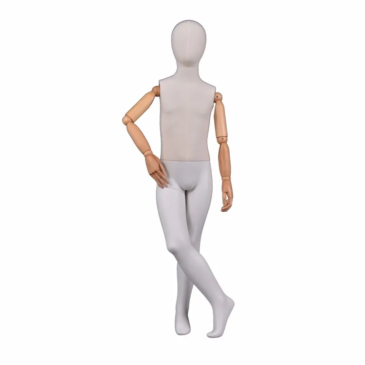 212 Years Doll Sized Mate White Fabric Gender Neutral Full Body