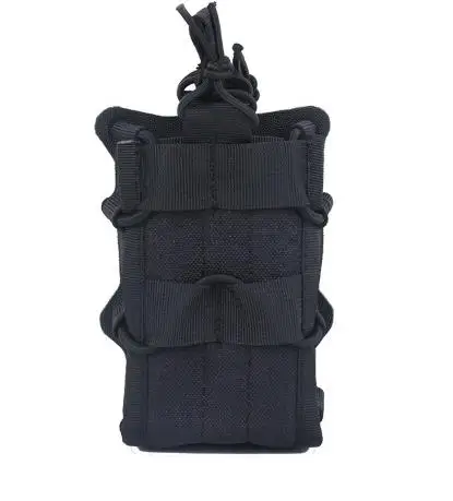 

Double Decker M4 Pistol Molle Magazine Pouch 5.56 Mag Carrier for Tactical Hunting Accessories Outdoor Military Belt Case