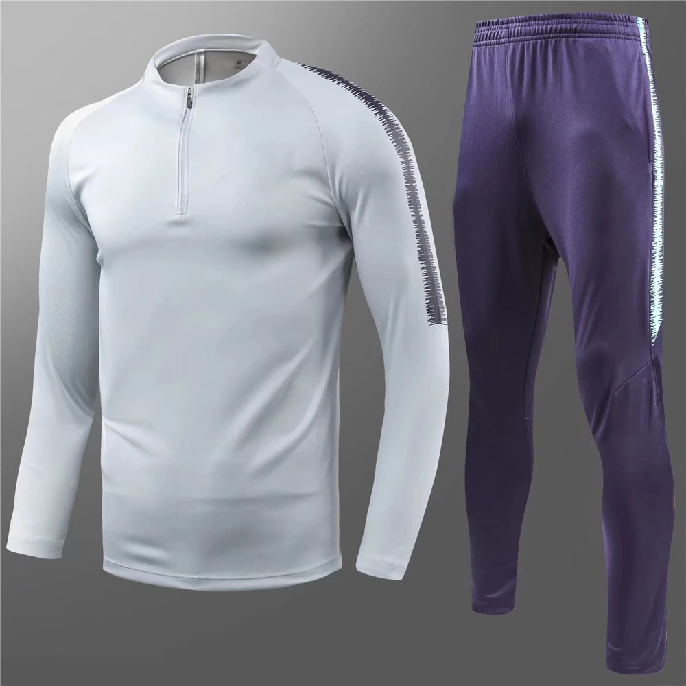 cheap wholesale top thailand quality soccer tracksuit
