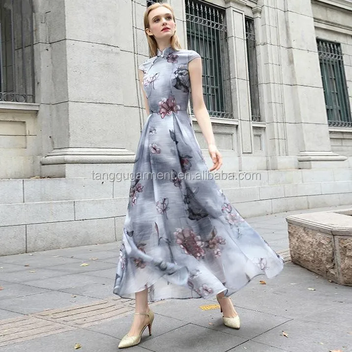 Organza one piece dress Clearance