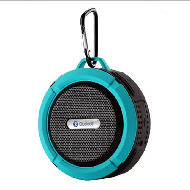 

Hot Sale Wireless Outdoor Portable Shower Stereo 2.0 Waterproof Bluetooth Speaker, Black;blue;orange;green;red;white
