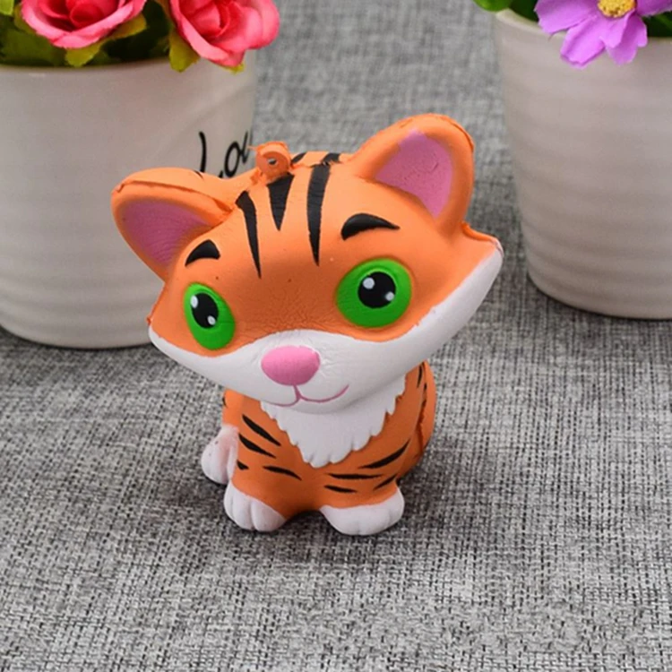 squishy tiger toy