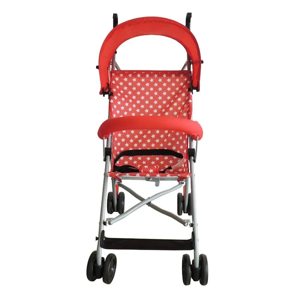 Multiposition Recline Stroller Canopy Lightweight Infant Stroller With