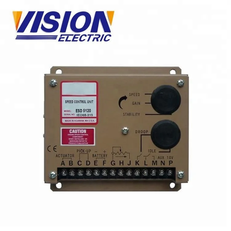Electric Governor For Generator Speed Governor Control Unit Esd5120 Buy Governor Control Unit