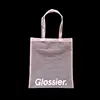 Custom Brand Logo Acceptable Environmental Reusable Pink Polyester Organza Gift tote bags