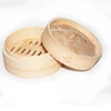 New style Small bamboo steamer breakfast food fancy key rings