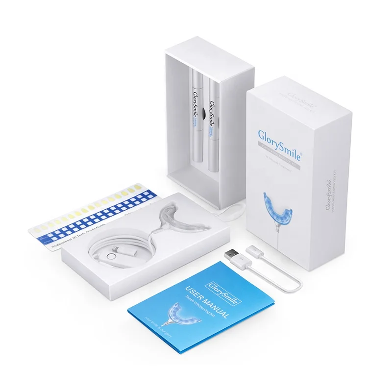 

Teeth Bleaching System phone connected CP HP non peroxide whitening teeth gel kit NEW OEM Teeth Whitening Kit