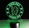 Chelsea football team new led lighting,3d candle,3d night lamp with usb line