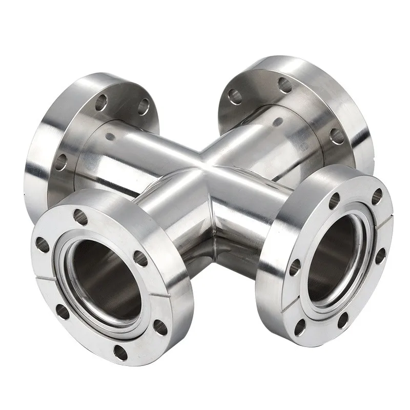 Straight Cross Joint Pipe Fitting Reducing Sanitary Cf 4 Way Crosses