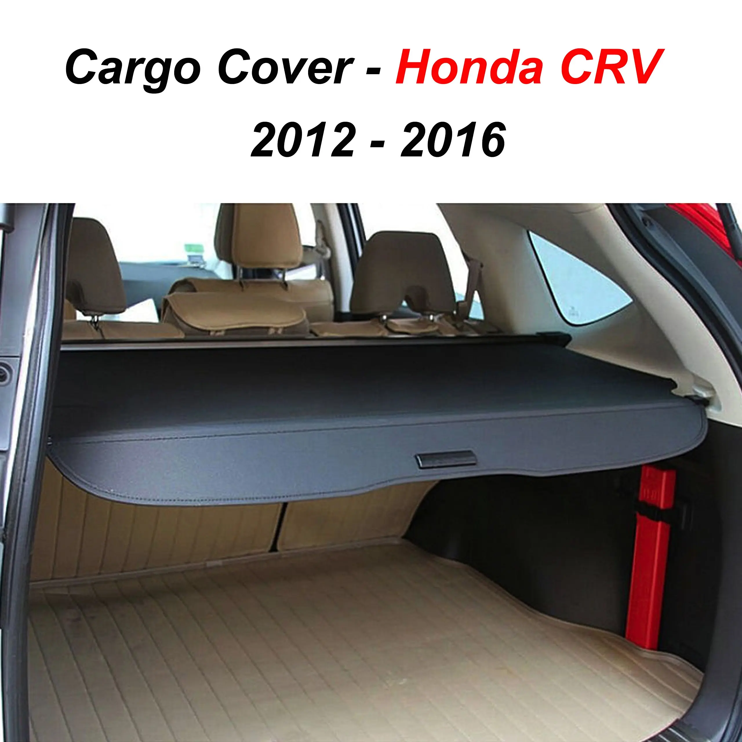 Retractable Rear Trunk Security Cargo Cover Shade For 2012-2016 Honda CR-V CRV