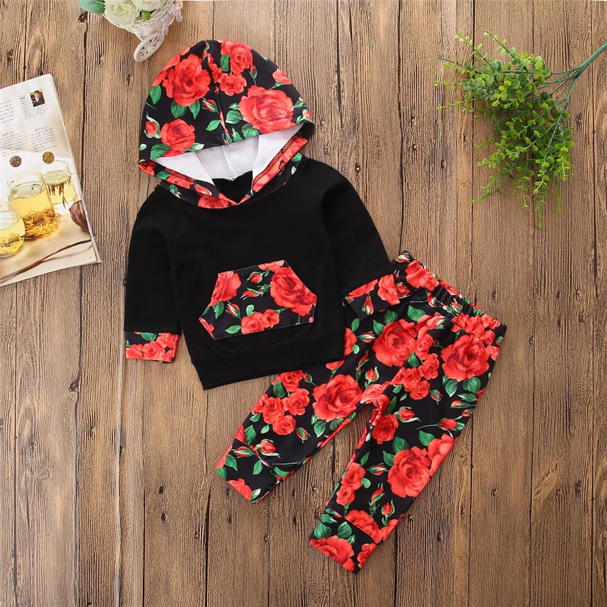 AT-17970 Baby boys girls christmas outfits sets clothes set autumn newborn clothing