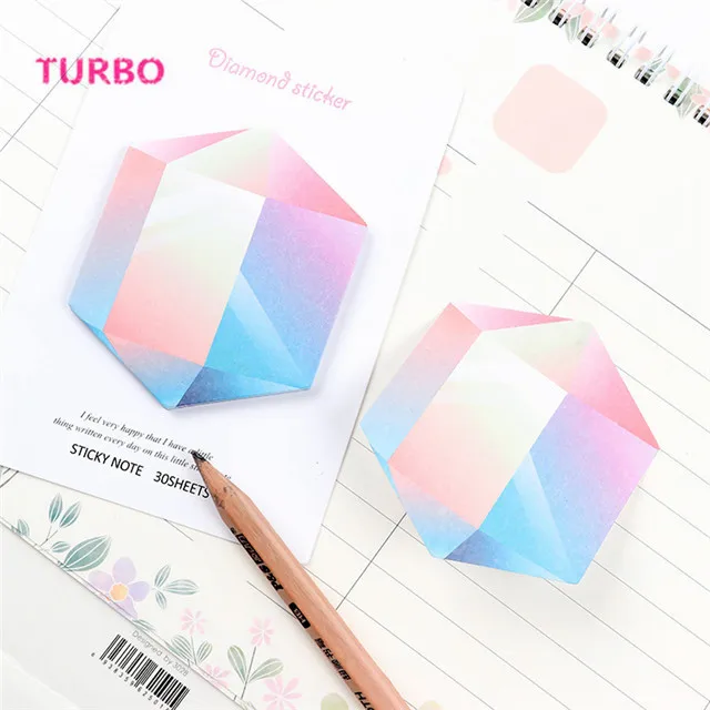 Cheap Custom Bulk Fancy Office Stationery List Customized Die Cut