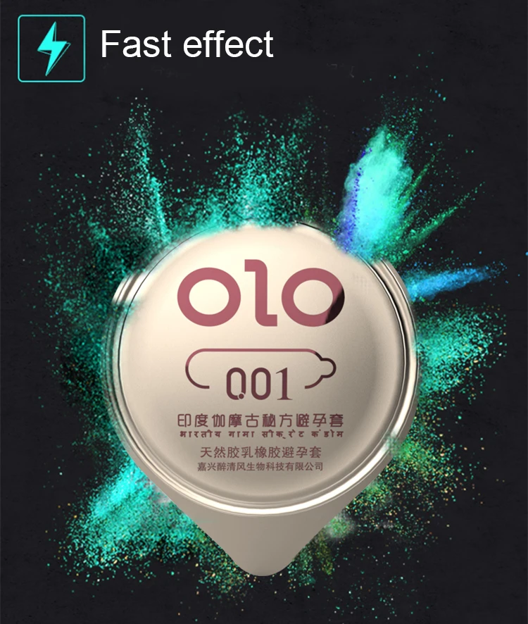 Olo Long Time Sex Condom Best Delay Condom Jelly Box Condom For Sex Men