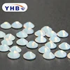YHB Factory Supply DMC Oeko Tex Hot Fix Lead Free Rhinestone White Opal For nails glass rhinestones