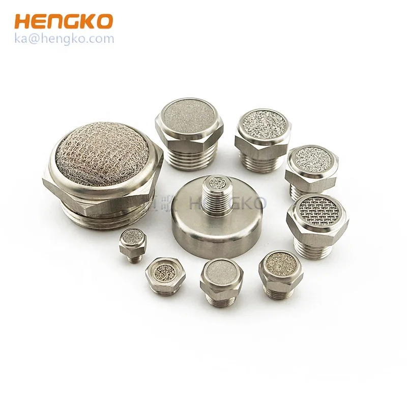 
Sintered porous copper new stainless steel car motorcycle pneumatic air exhaust silencer 