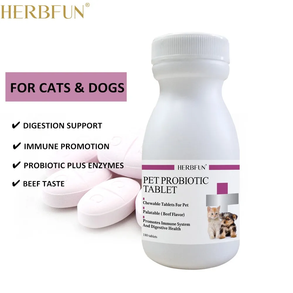 Private Label Probiotics For Dogs And Cats Pet Probiotics Tablets