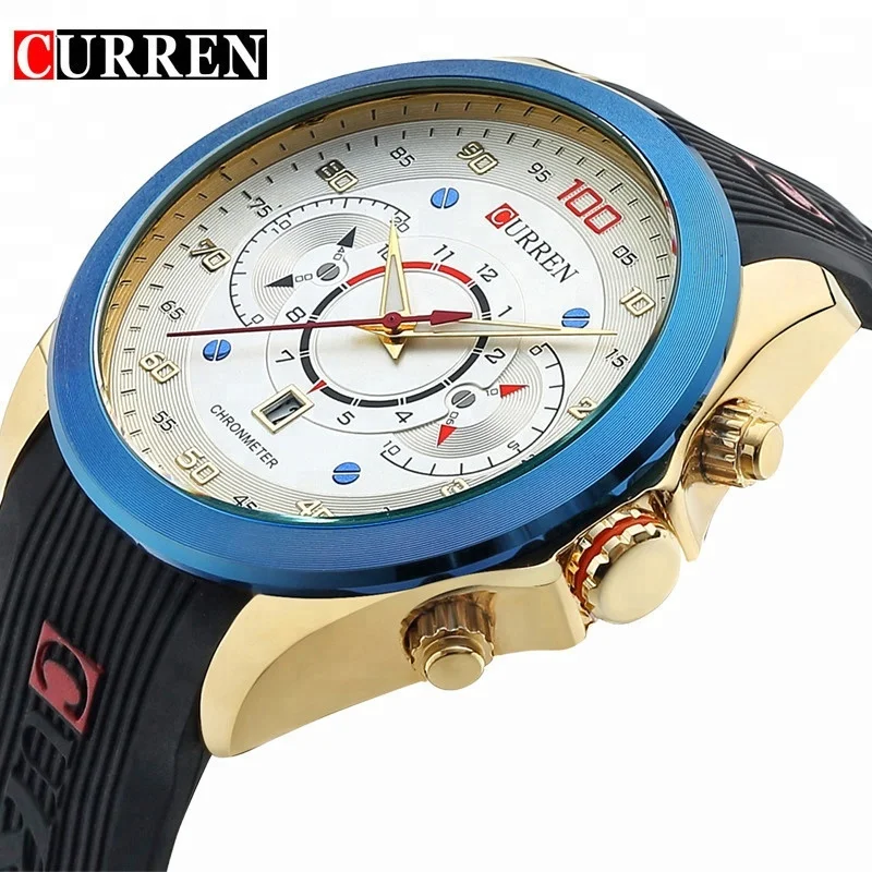 

Luxury Brand Silicon Waterproof Watch, 4 colors