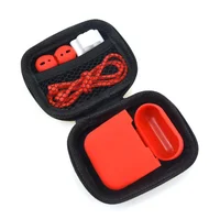 

Compatible for wireless headset Case with Keychain, Shockproof Protective Cover For Silicone Wireless Headset Case