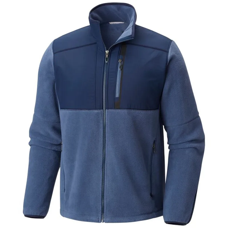
Factory Custom Men Fleece Jacket Full Zip Outdoor Fleece Jacket  (60841248515)