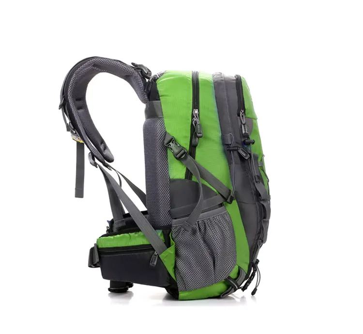 Custom Outdoor nylon waterproof 40L travel Hiking backpack