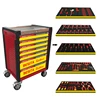 Germany standard mechanical hand tool set with insulated tools
