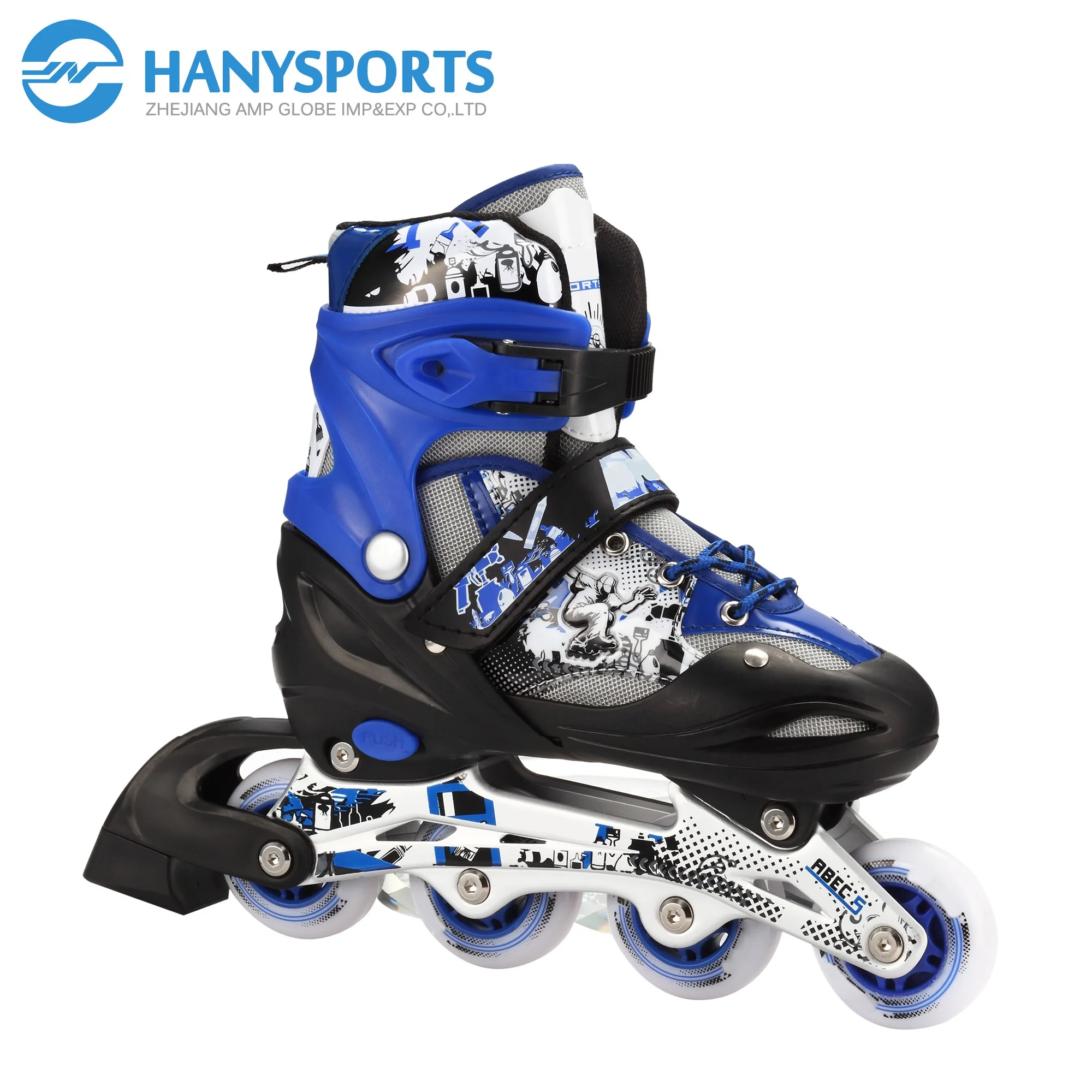 
Inline skates sakte wheel 70mm with nice printing, size S M L 