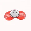 Custom metal pin souvenir badges factory round pin badges tinplate/plastic pin badge