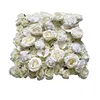 IFG flower wedding decoration wall white rose flower wall panels with orchid 40*60/50*50