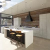 Durable High Quality Used Kitchen Cabinets PVC Film Soft Closing Doors Kitchen Design