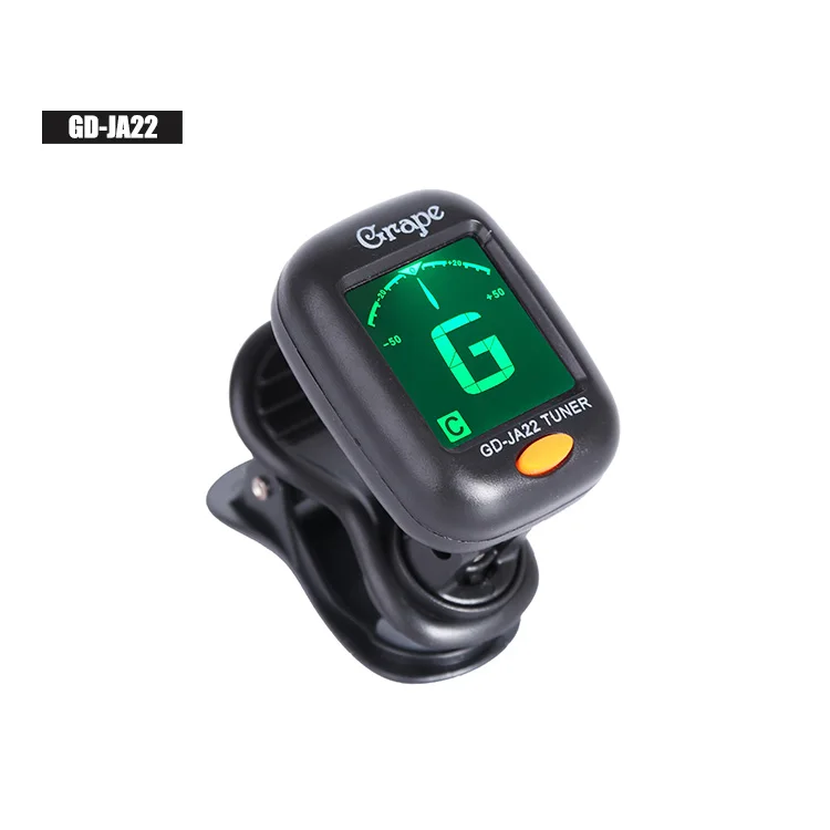 

wholesale clip-on digital tuner for guitar/ukulele/violin, Black