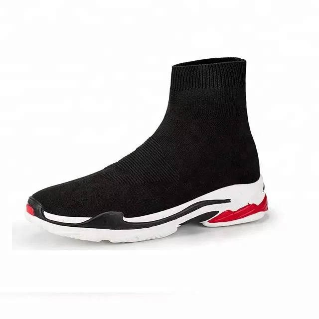 

Fashion Design Knitting Fabric Stocking Comfort Casual Sport Shoes, Customized