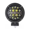 12v 60w drl round led car work light for motorcycle tractor trailer boat offroad 4wd 4x4 truck with amber 5500lm