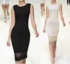 NEW China Ladies designed Elegant Tunic Lace Crochet Bodycon Shift Party Evening Career Pencil Dress plus size SV001577