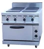 double burner electric range, JSEH-887A electric range with 4-burner and oven