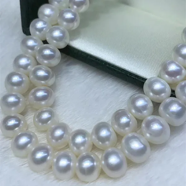 

Wholesale top-class jewelry high gloss natural pearl necklace.