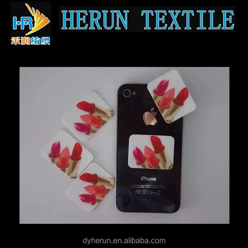 Durable and adhesive microfiber screen cleaner for mobile phone!