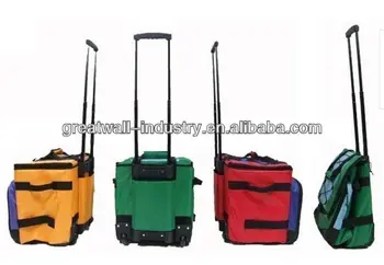 insulated picnic bag on wheels