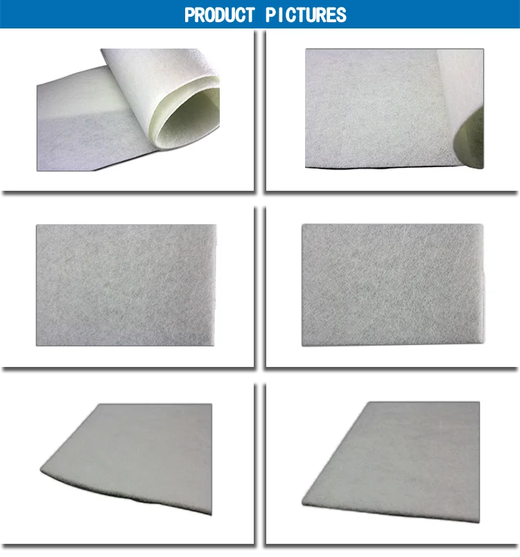 Nonwoven Fabric White G4 Air Filter Material Roll With High Quality