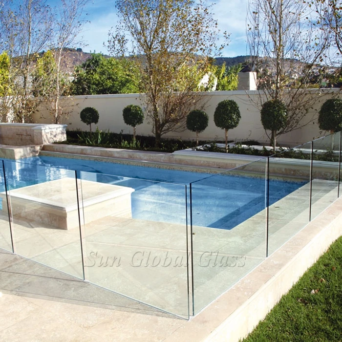 Hot Sale Clear Tempered Glass Fence Panels - Buy Clear Tempered Glass ...