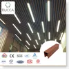 PVC Wood Composite modern ceiling design, Fauxwood Suspended Ceiling Rod, interior decorative ceiling tile 40*55 China supplier