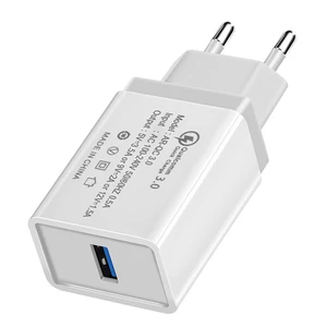 Quick Charge 3.0 18W USB Wall Charger