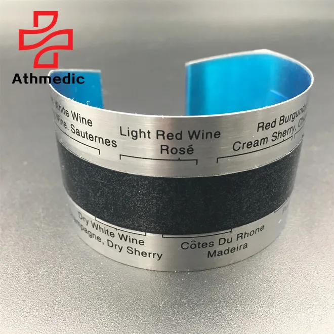 

2021 Athmedic LCD liquid crystal Temperature promotional premiums red Wine Bottle Thermometer Clip