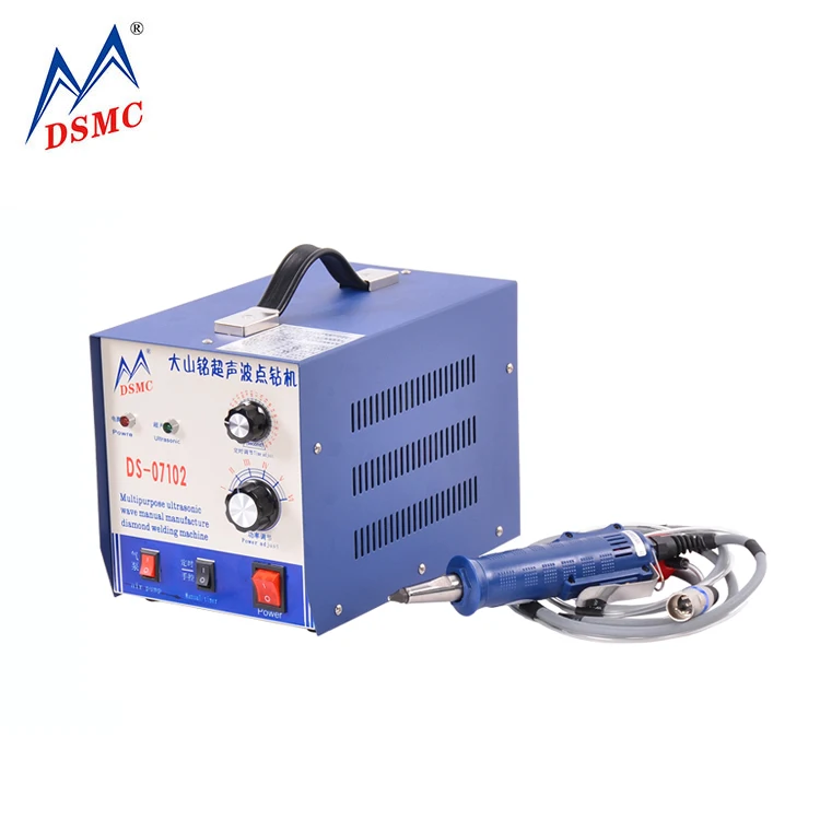 
Hot sale hand setting ultrasonic hotfix pearl attaching machine 