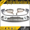 Q5 to SQ5 Steel Rear Diffuser with Exhuast Tips for Audi Q5 SQ5 2013