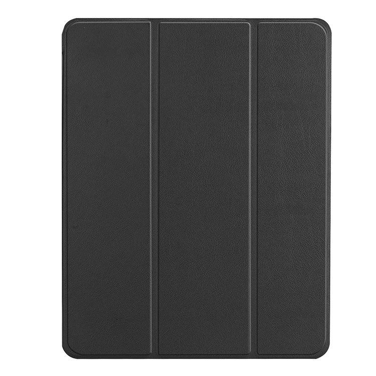 

Three Fold PenGroove Smart Awake Sleep Mobile Phone Leather Case for iPad Air 2019 10.5, Black/brown/light brown/orange