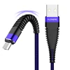 Free Shipping 2m Charging Cable for iPhone/Micro USB/Type C FLOVEME 2 Meter Fast Charger Data Mobile Phone Cable