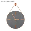 2016 newly design concrete decorative item designed with copper coat handle moon phase clock for promotion